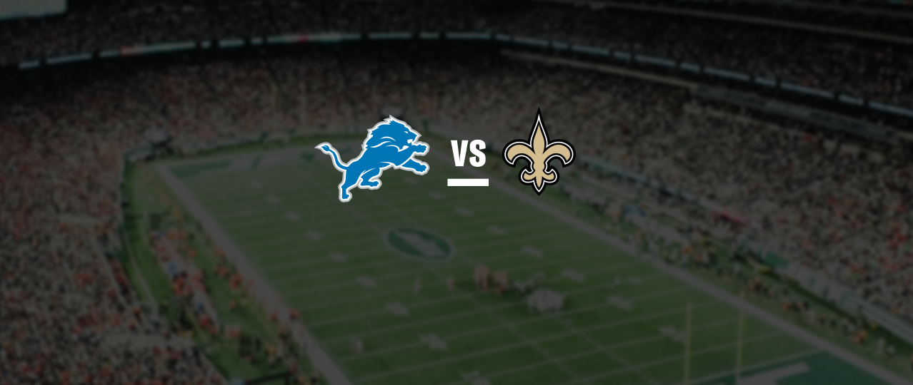 NFL: Detroit Lions vs New Orleans Saints
