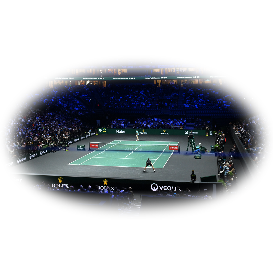 Stadium aerial view