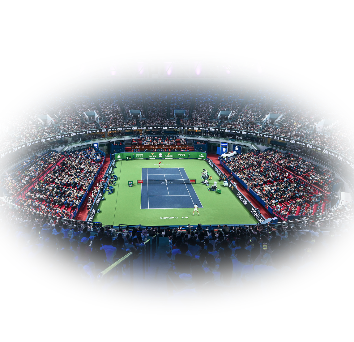 Stadium aerial view