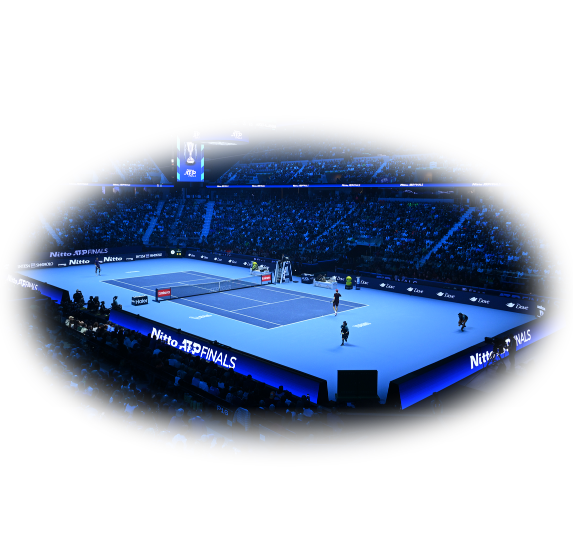 Stadium aerial view